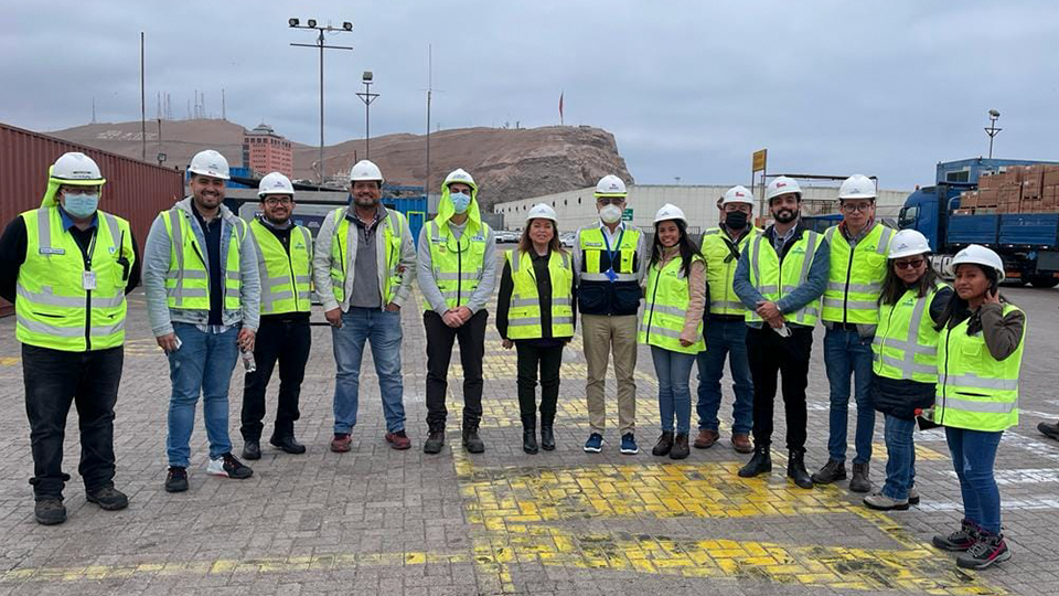 Pasantía en puertos chilenos de estudiantes de Postítulo UPSA